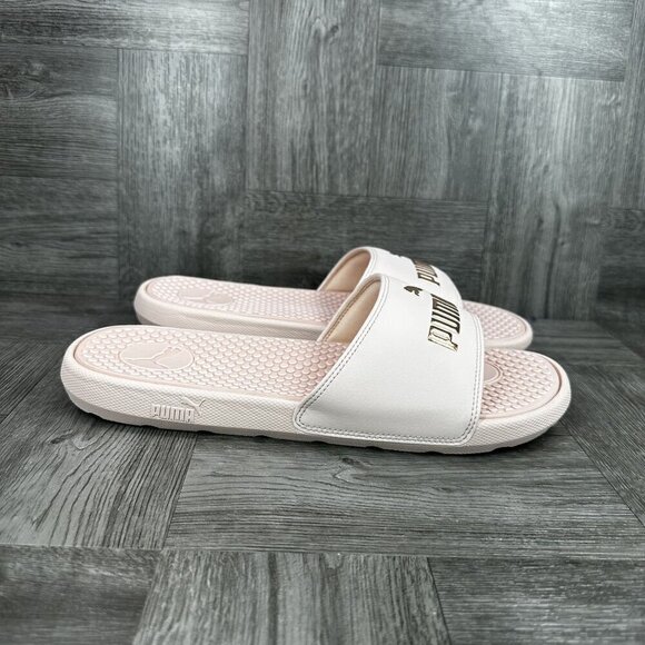 Puma Cool Cat Slide Women's 10 Pink Soft Sandals - Picture 1 of 7